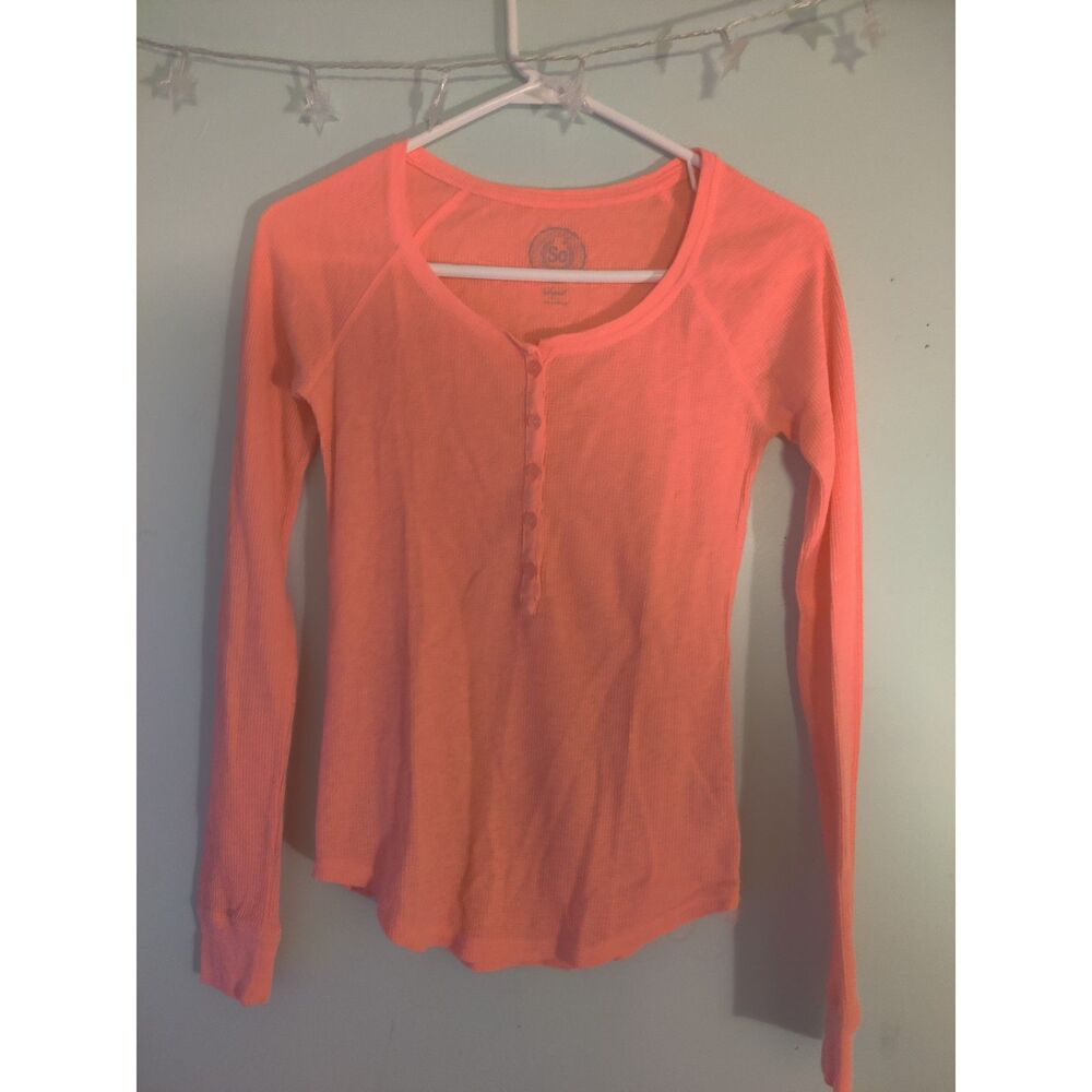 SO Brand Women's Small Coral Top